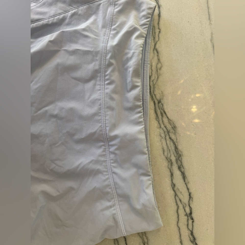 Lululemon Play Off The Pleats Tennis Skort Skirt/ light blue/size 6 - Picture 6 of 9